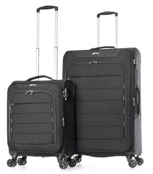 סט מזוודות קלות משקל גדולה (28”) וקטנה (20”) Slazenger C Lite