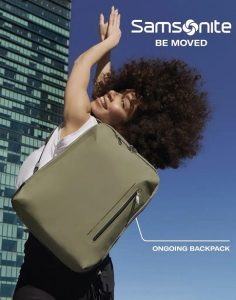 תיק גב לאישה סמסונייט למחשב נייד 15.6" Samsonite Ongoing