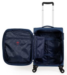 מזוודת טרולי מתרחבת קלה במיוחד 1.9 ק"ג לעליה למטוס Slazenger B-Lite II 55*38*23