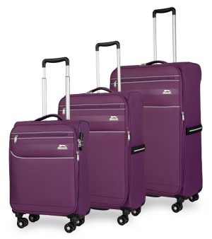 סט 3 מזוודות קלות במיוחד 20”+25”+29” Slazenger B-Lite II