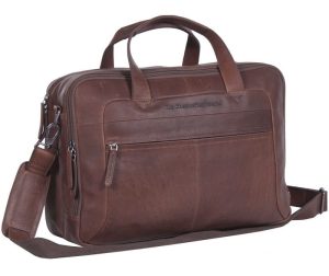 תיק עור גדול למחשב 17" The Chesterfield Brand Ryan