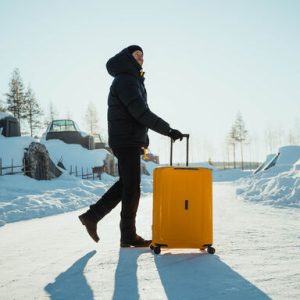מזוודה קשיחה קטנה לעליה למטוס 20" / Samsonite Essens 55cm