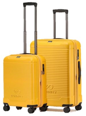 זוג מזוודות קשיחות איכותיות בינונית (24”) + קטנה (20”) Eternity Broadway