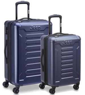 זוג מזוודות קשיחות ג'יפ בינונית (24”) + קטנה (20”) Jeep JH004C