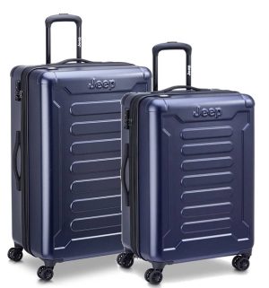 זוג מזוודות קשיחות ג'יפ גדולה (29”) + בינונית (24”) Jeep JH004C