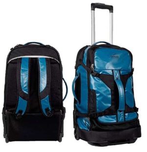 תיק גלגלים בינוני 25” + רצועות גב Outdoor Base Camp Pro
