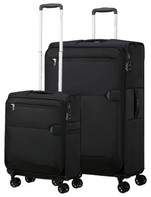 זוג מזוודות סמסונייט קלות גדולה (28”) + קטנה (20”) Samsonite Urbify
