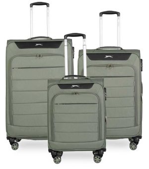 סט שלישיית מזוודות איכותיות קלות משקל Slazenger C Lite