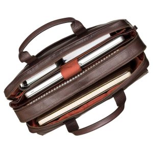 תיק עור למחשב 15.6" Visconti Anderson