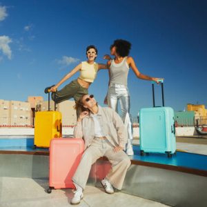 מזוודה קשיחה גדולה 28" American Tourister Dashpop