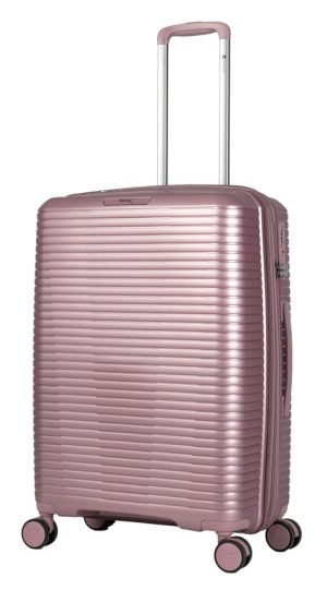 מזוודה קשיחה בינונית איכותית וקלת משקל 24 Slazenger Nero Lite Pink