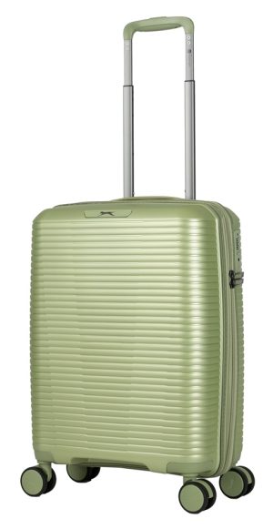 מזוודה קשיחה קטנה איכותית וקלת משקל 20 Slazenger Nero Lite Green