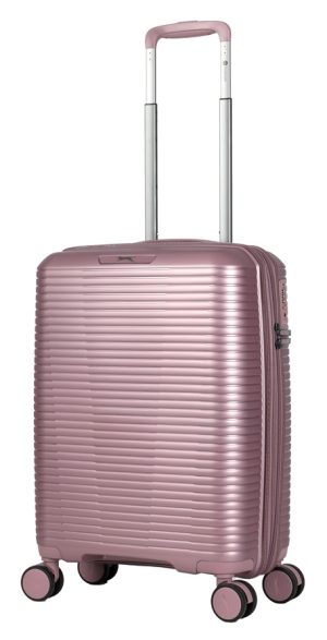 מזוודה קשיחה קטנה איכותית וקלת משקל 20 Slazenger Nero Lite Pink