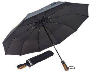 מטריה 3 פילים אוטומטית שחורה  Three Elephants Umbrella