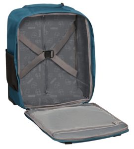 תיק גב + גלגלים לנסיעות לואו קוסט 40X30X20 סמ American Tourister Take2Cabin 14