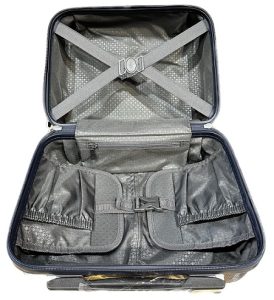 תיק נסיעות לאישה לאיפור Echolac Square Beauty Case 11