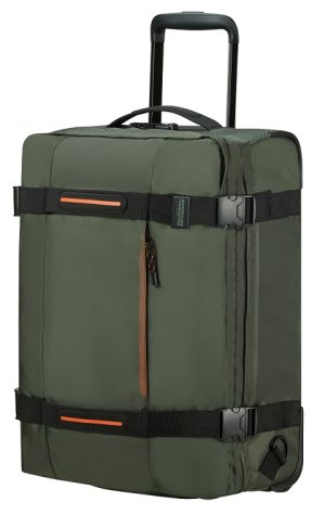 תיק נסיעות למטוס על גלגלים + רצועות גב 55X40X23 American Tourister Urban Track
